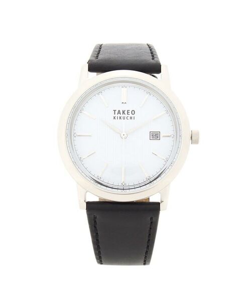 クラシックソーラー時計 メンズ 時計 ソーラー 革 防水 腕時計 Takeo Kikuchi タケオキクチ ファッション通販 タカシマヤ ファッションスクエア