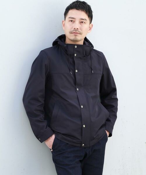 撥水 防水 防風 防シワ ストレッチ 花粉 Barrier Max R フードブルゾン メンズ アウター ブルゾン ブルゾン Takeo Kikuchi タケオキクチ ファッション通販 タカシマヤファッションスクエア