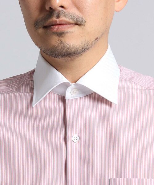 カラーストライプシャツ メンズ シャツ ビジネス ストライプ シャツ ブラウス Takeo Kikuchi タケオキクチ ファッション通販 タカシマヤファッションスクエア
