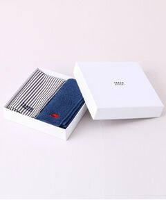 TAKEO KIKUCHI / タケオキクチ ハンカチ | 【GIFT】今治タオルハンカチ×ロンドンストライプハンカチ BOXセット