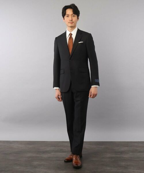 TAKEO KIKUCHI セットアップ ブラック スーツ ストライプ - 通販