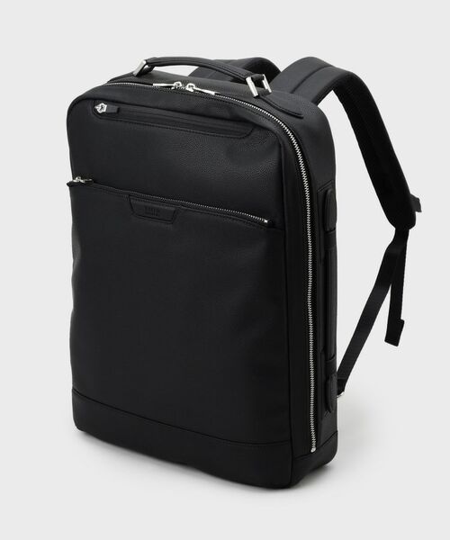 TAKEO KIKUCHI / タケオキクチ リュック・バックパック | 【2WAY】薄マチ ビジネス バックパック(ブラック(519))
