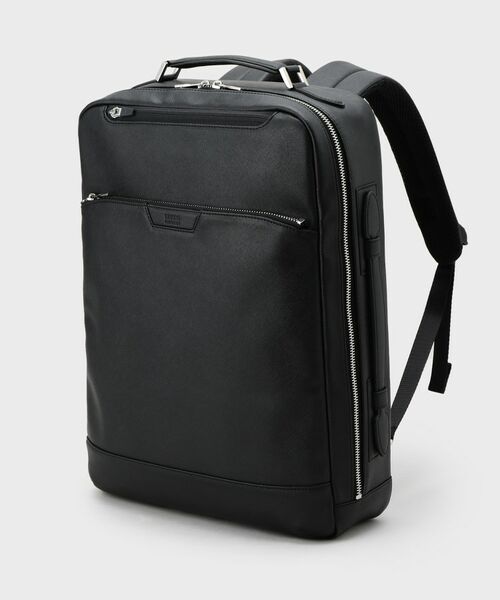 TAKEO KIKUCHI / タケオキクチ リュック・バックパック | 【2WAY】薄マチ ビジネス バックパック(ブラック(319))