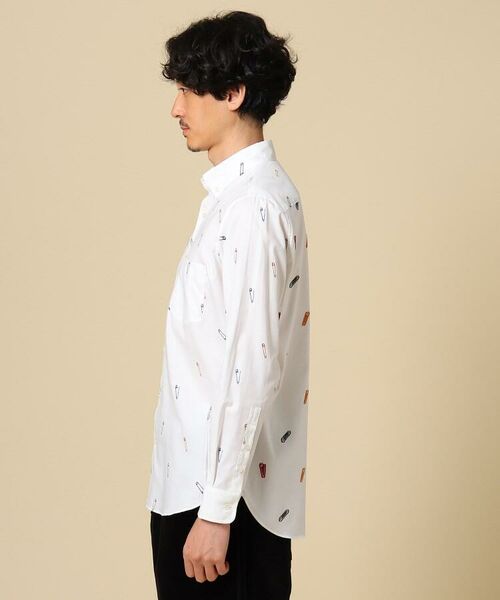 TAKEO KIKUCHI / タケオキクチ Tシャツ | モチーフカットドビーシャツ | 詳細3