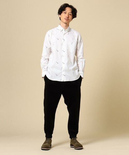 TAKEO KIKUCHI / タケオキクチ Tシャツ | モチーフカットドビーシャツ | 詳細9