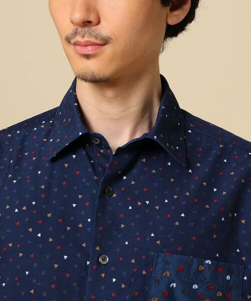 TAKEO KIKUCHI / タケオキクチ Tシャツ | ウォッシュカットドビーシャツ | 詳細5
