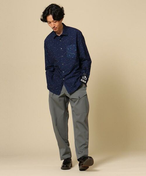 TAKEO KIKUCHI / タケオキクチ Tシャツ | ウォッシュカットドビーシャツ | 詳細9