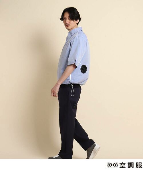TAKEO KIKUCHI / タケオキクチ パーカー | 空調服(TM)半袖ボタンダウンシャツ ファン付きウェア | 詳細17