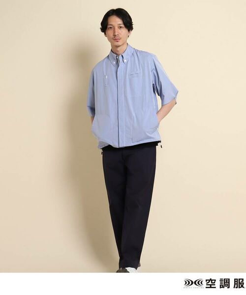 TAKEO KIKUCHI / タケオキクチ パーカー | 空調服(TM)半袖ボタンダウンシャツ ファン付きウェア | 詳細19