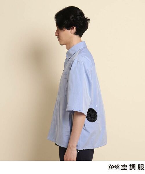 TAKEO KIKUCHI / タケオキクチ パーカー | 空調服(TM)半袖ボタンダウンシャツ ファン付きウェア | 詳細21