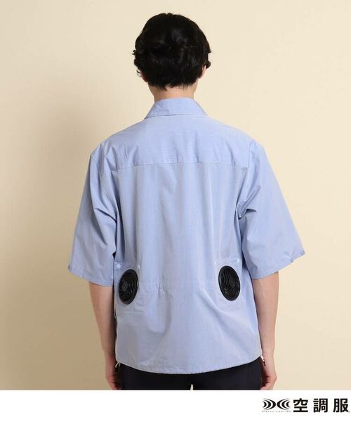 TAKEO KIKUCHI / タケオキクチ パーカー | 空調服(TM)半袖ボタンダウンシャツ ファン付きウェア | 詳細22