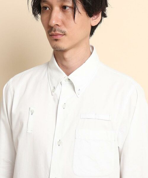 TAKEO KIKUCHI / タケオキクチ Tシャツ | ファンクショナル ボタンダウンシャツ | 詳細5