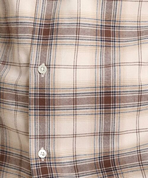 TAKEO KIKUCHI / タケオキクチ Tシャツ | 【Sサイズ～】ネルチェック ボタンダウンシャツ | 詳細3