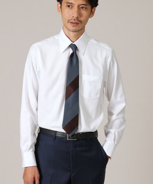 TAKEO KIKUCHI / タケオキクチ シャツ・ブラウス | 【Made in JAPAN】ドビーストライプ ドレス シャツ | 詳細2
