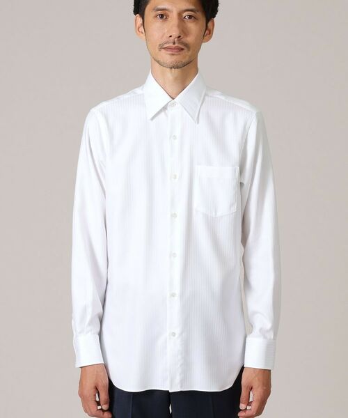 TAKEO KIKUCHI / タケオキクチ シャツ・ブラウス | 【Made in JAPAN】ドビーストライプ ドレス シャツ | 詳細6