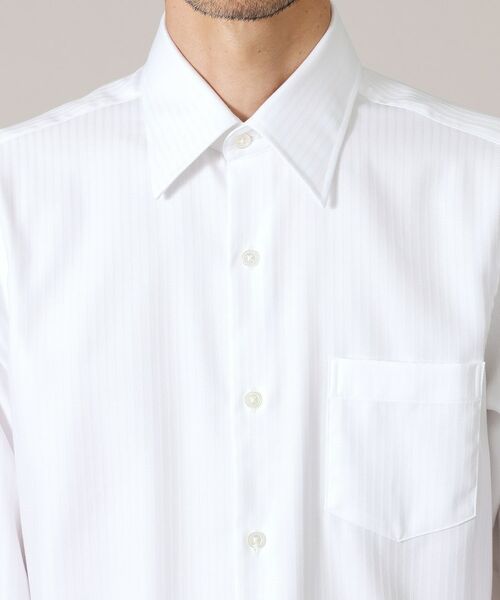 TAKEO KIKUCHI / タケオキクチ シャツ・ブラウス | 【Made in JAPAN】ドビーストライプ ドレス シャツ | 詳細9