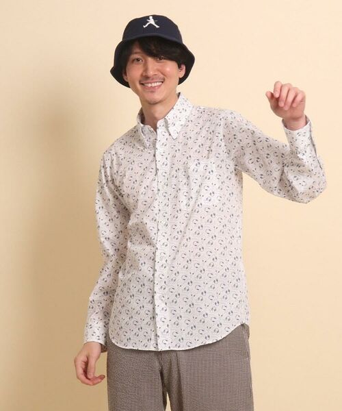 TAKEO KIKUCHI / タケオキクチ Tシャツ | POPプリント ボタンダウンシャツ | 詳細11