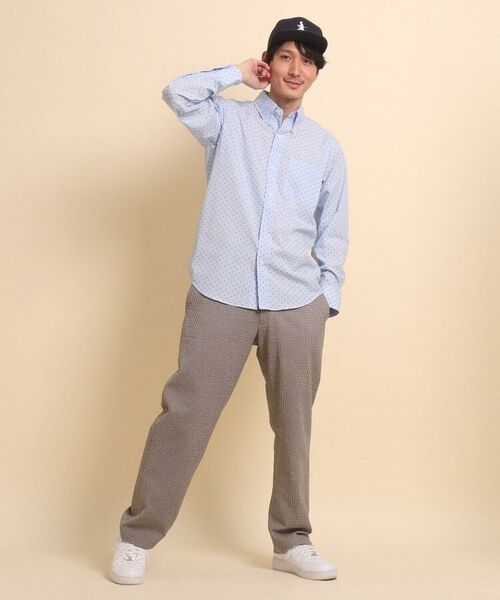 TAKEO KIKUCHI / タケオキクチ Tシャツ | POPプリント ボタンダウンシャツ | 詳細15