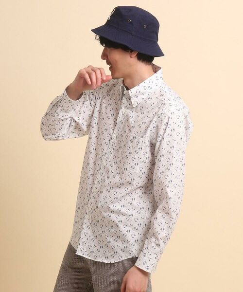 TAKEO KIKUCHI / タケオキクチ Tシャツ | POPプリント ボタンダウンシャツ | 詳細22