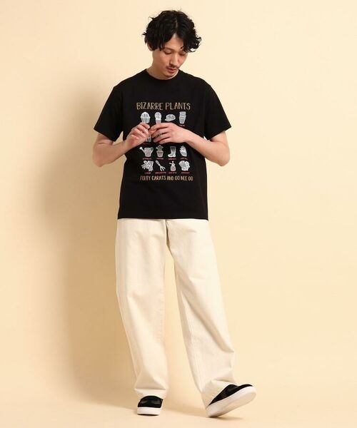 TAKEO KIKUCHI / タケオキクチ Tシャツ | ビザールプランツ 半袖Tシャツ | 詳細10