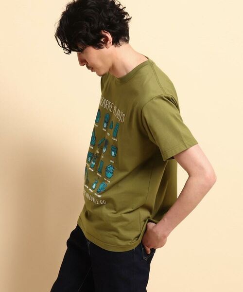 TAKEO KIKUCHI / タケオキクチ Tシャツ | ビザールプランツ 半袖Tシャツ | 詳細15