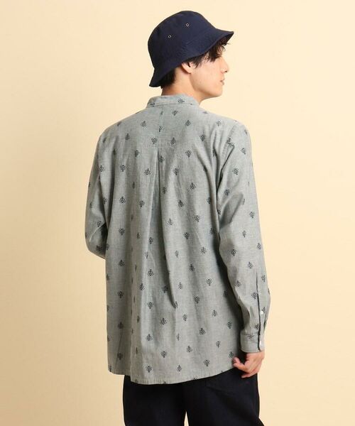 TAKEO KIKUCHI / タケオキクチ Tシャツ | 525DENIM バンドカラーシャツ | 詳細18