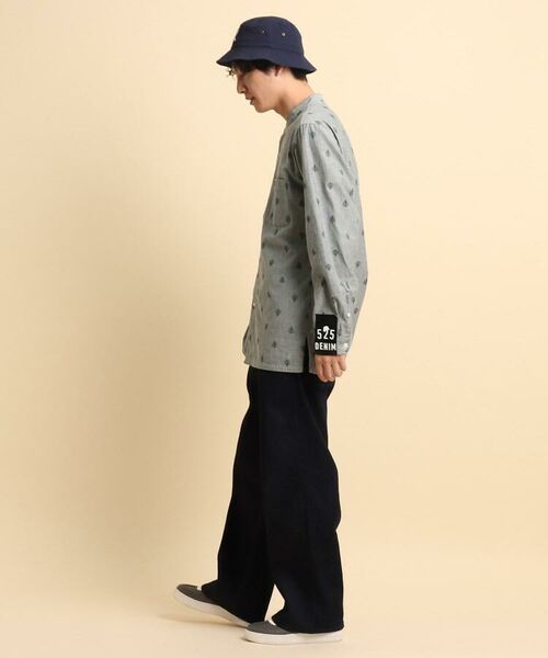 TAKEO KIKUCHI / タケオキクチ Tシャツ | 525DENIM バンドカラーシャツ | 詳細20