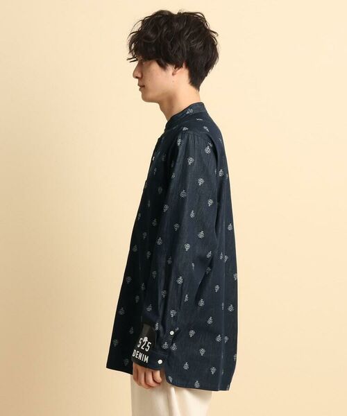 TAKEO KIKUCHI / タケオキクチ Tシャツ | 525DENIM バンドカラーシャツ | 詳細22