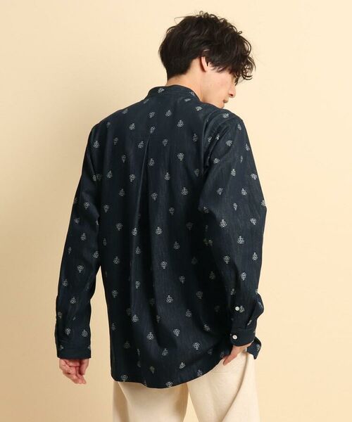 TAKEO KIKUCHI / タケオキクチ Tシャツ | 525DENIM バンドカラーシャツ | 詳細3