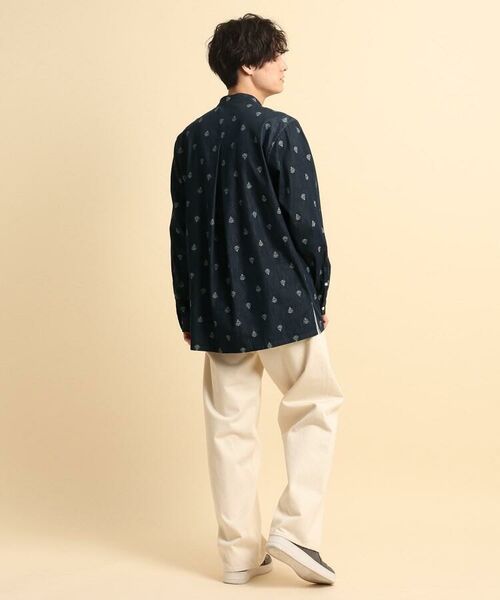 TAKEO KIKUCHI / タケオキクチ Tシャツ | 525DENIM バンドカラーシャツ | 詳細5