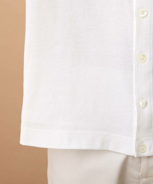 TAKEO KIKUCHI / タケオキクチ カットソー | 裾明きデザイン 7分袖Tシャツ | 詳細13