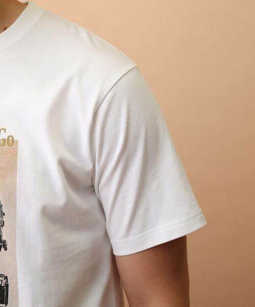 TAKEO KIKUCHI / タケオキクチ Tシャツ | 【Sサイズ～】クラシックカメラ 半袖Tシャツ | 詳細9