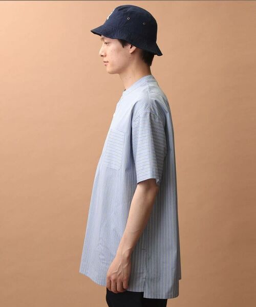 TAKEO KIKUCHI / タケオキクチ Tシャツ | 【Sサイズ～】ストライプ ヘンリーシャツ | 詳細8