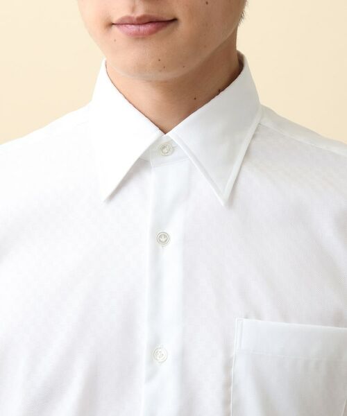 TAKEO KIKUCHI / タケオキクチ シャツ・ブラウス | 【Sサイズ～】市松紋 ドレスシャツ | 詳細5