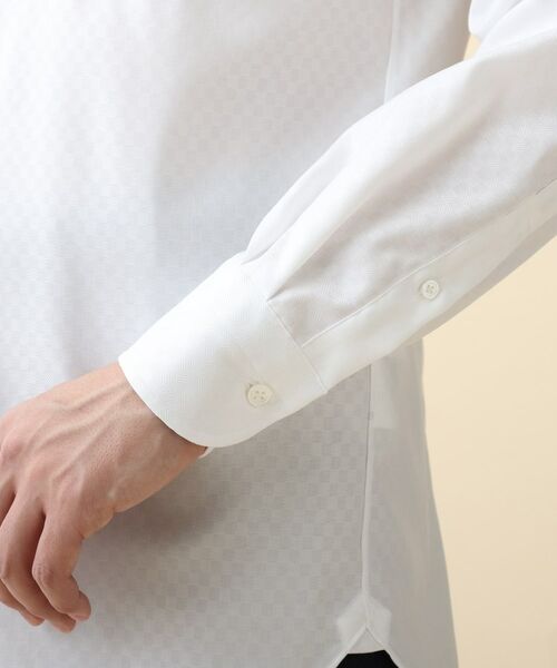 TAKEO KIKUCHI / タケオキクチ シャツ・ブラウス | 【Sサイズ～】市松紋 ドレスシャツ | 詳細7