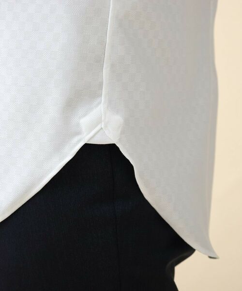 TAKEO KIKUCHI / タケオキクチ シャツ・ブラウス | 【Sサイズ～】市松紋 ドレスシャツ | 詳細8
