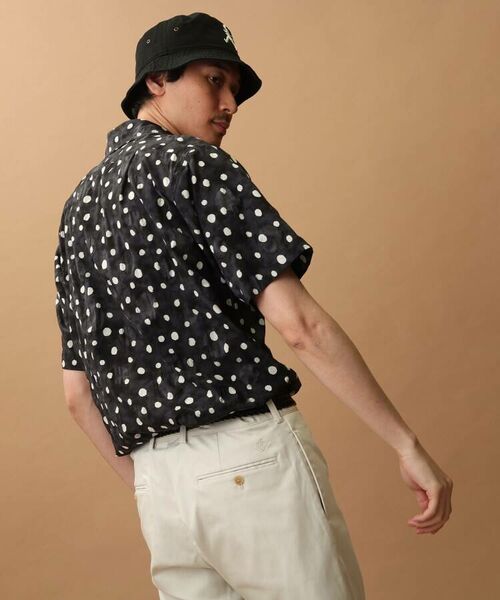 TAKEO KIKUCHI / タケオキクチ Tシャツ | 塩縮ドットプリント半袖シャツ | 詳細3