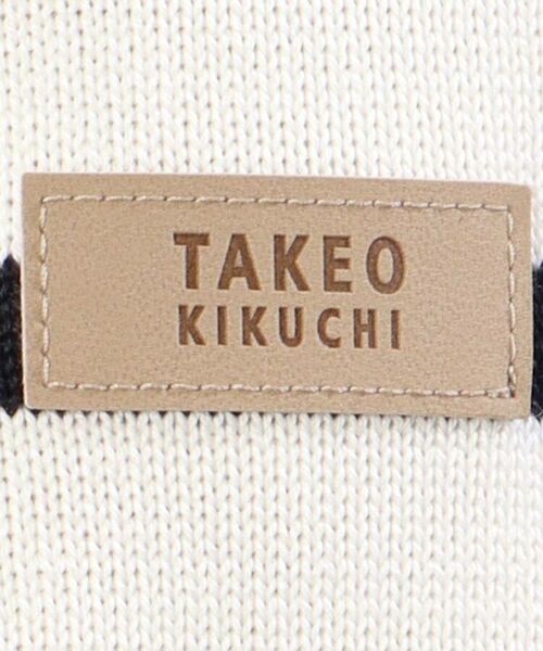 TAKEO KIKUCHI / タケオキクチ ニット・セーター | 度詰め ボーダー ニット | 詳細27