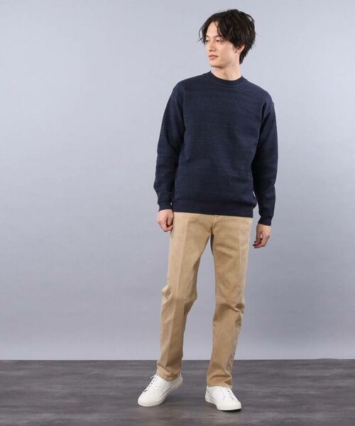 TAKEO KIKUCHI / タケオキクチ ニット・セーター | 度詰め メランジ カノコ ニット | 詳細19