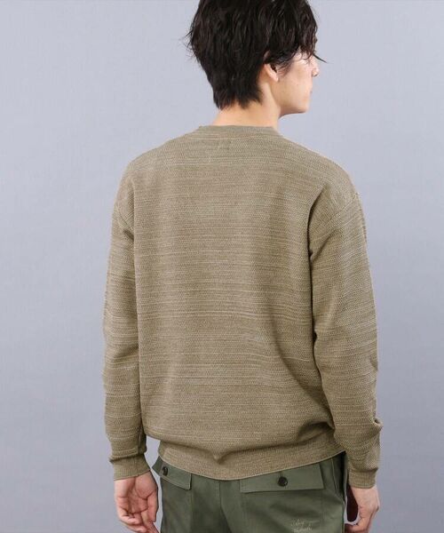 TAKEO KIKUCHI / タケオキクチ ニット・セーター | 度詰め メランジ カノコ ニット | 詳細3