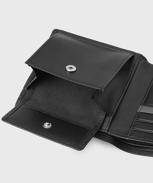 STANDARD】ソフトレザー 二つ折り財布 （財布・コインケース