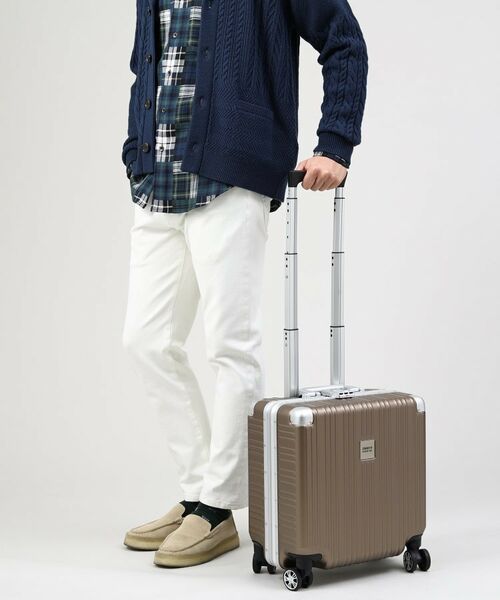 TAKEO KIKUCHI / タケオキクチ トラベルバッグ | 【DARJEELING】スーツケース ビジネスSサイズ | 詳細26