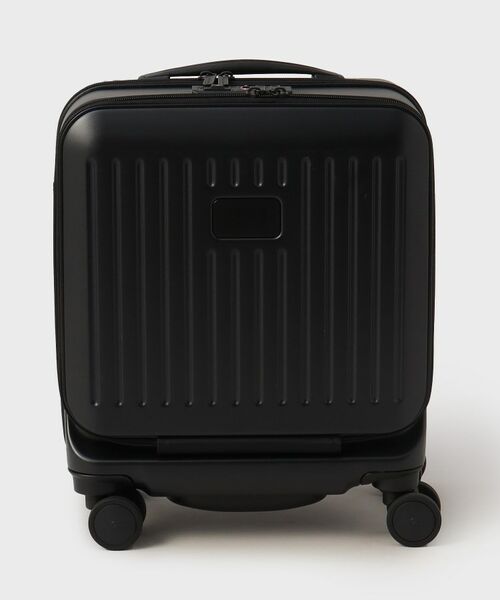 TAKEO KIKUCHI / タケオキクチ トラベルバッグ | 【CITY BLACK】スーツケース SSサイズ(フロントオープン式） | 詳細1