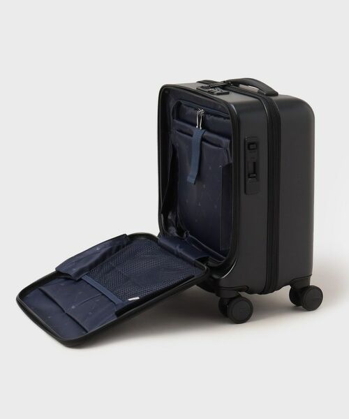 CITY BLACK】スーツケース SSサイズ(フロントオープン式） （トラベル