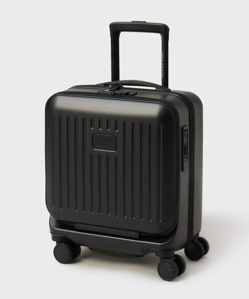 TAKEO KIKUCHI / タケオキクチ トラベルバッグ | 【CITY BLACK】スーツケース SSサイズ(フロントオープン式） | 詳細5