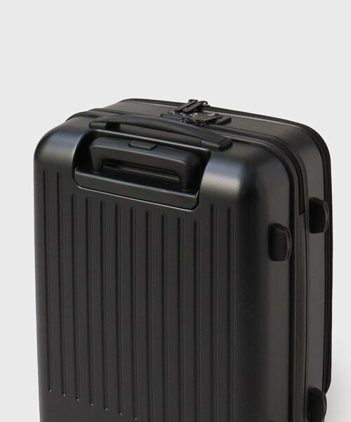 TAKEO KIKUCHI / タケオキクチ トラベルバッグ | 【CITY BLACK】スーツケース Sサイズ(フロントオープン式） | 詳細10