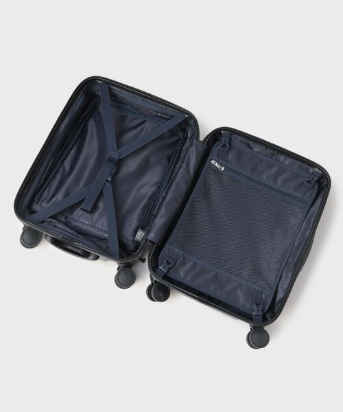TAKEO KIKUCHI / タケオキクチ トラベルバッグ | 【CITY BLACK】スーツケース Sサイズ(フロントオープン式） | 詳細24