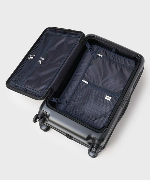 TAKEO KIKUCHI / タケオキクチ トラベルバッグ | 【CITY BLACK】スーツケース Mサイズ（フロント横開きエキスパンダブル） | 詳細17