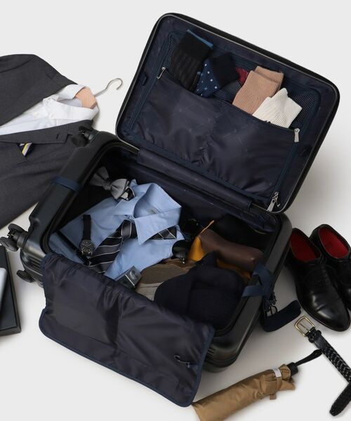 CITY BLACK】スーツケース Mサイズ（フロント横開きエキスパンダブル 