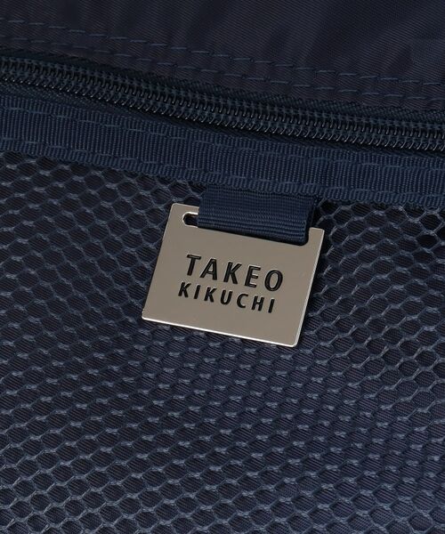 TAKEO KIKUCHI / タケオキクチ トラベルバッグ | 【CITY BLACK】スーツケース Mサイズ（フロント横開きエキスパンダブル） | 詳細24